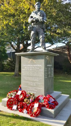 Gurkha Memorial Statue